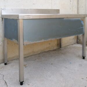 Fregadera con patas nox 120cm de segunda mano en cabauoportunitats.com