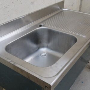 Fregadera con patas nox 120cm de segunda mano en cabauoportunitats.com