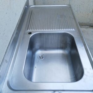 Fregadera con patas nox 120cm de segunda mano en cabauoportunitats.com