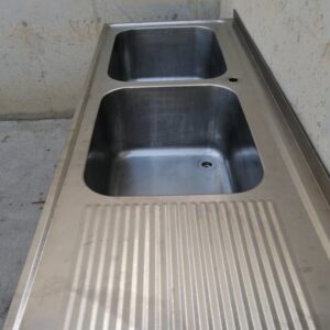 Fregadero con patas 180cm en cabauoportunitats.com