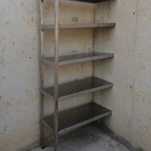 Prestatgeria d'acer inoxidable per a paret a cabauoportunitats.com Balaguer - Lleida - Catalunya