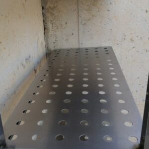 Prestatgeria d'acer inoxidable per a paret a cabauoportunitats.com Balaguer - Lleida - Catalunya