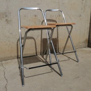 Tamboret plegable de segona mà a cabauoportunitats.com Balaguer - Lleida - Catalunya
