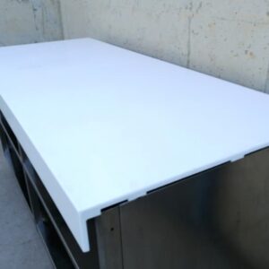 Taula d'acer inoxidable de segona mà a cabauoportunitats.com Balaguer - Lleida - Catalunya