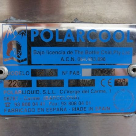 Enfriador botellas POLARCOOL M6  de segunda mano en cabauoportunitats.com