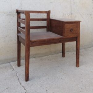 Sillón de estilo colonial en cabauoportunitats.com