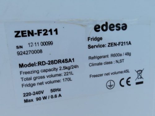 Frigorífico EDESA de segunda mano en cabauoportunitats.com