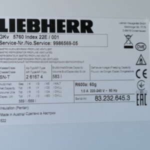 Frigorífico LIEBHERR PROFI LINE de segunda mano en cabauoportunitats.com