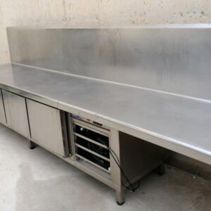 Nevera sotamostrador 350cm de segona mà a cabauoportunitats.com Balaguer - Lleida - Catalunya