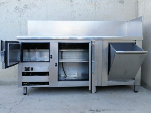 Taula de treball amb sotamostrador de segona mà a cabauoportunitats.com Balaguer - Lleida - Catalunya