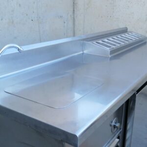 Taula de treball pizzero sotamostrador de segona mà a cabauoportunitats.com Balaguer -Lleida - Catalunya