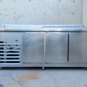 Taula de treball pizzero sotamostrador de segona mà a cabauoportunitats.com Balaguer -Lleida - Catalunya