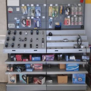 Estantería expositor tienda 200x220cm de seguna mano en cabauoportunitats.com