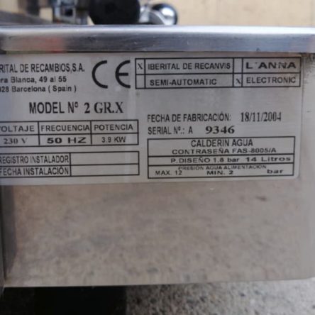 Cafetera IBERITAL 2 grupos de segunda mano en cabauoportunitats.com