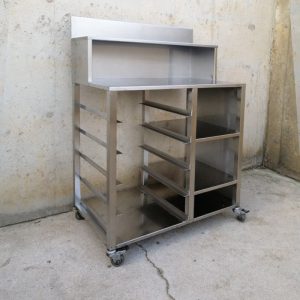 Carro d'caer inoxidable de segona mà a cabauoportunitats.com Balaguer - Lleida - Catalunya