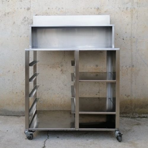 Carro d'caer inoxidable de segona mà a cabauoportunitats.com Balaguer - Lleida - Catalunya