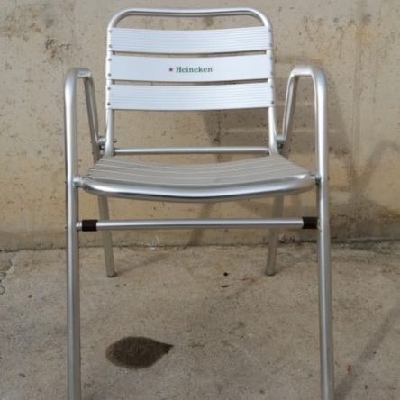 Cadira d'alumini per a terrassa de segona mà a cabauoportunitats.com Balaguer - Lleida - Catalunya