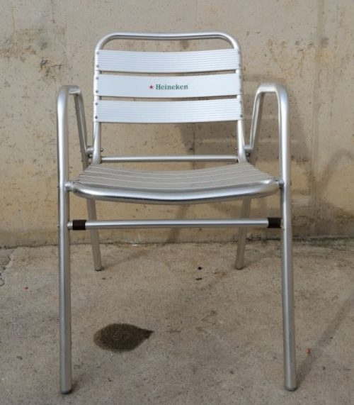 Cadira d'alumini per a terrassa de segona mà a cabauoportunitats.com Balaguer - Lleida - Catalunya