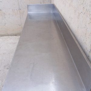 Taula d'acer inoxdable de segona mà a cabauoportunitats.com Balaguer - Lleida - Catalunya