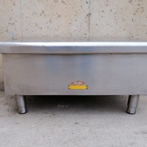 Taula neutra d'acer inoxidable de segona mà a cabauoportunitats.com Balaguer - Lleida - Catalunya