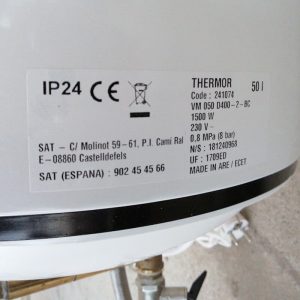 Termo de agua caliente THERMOR de segunda mano en cabauoportunitats.com Balaguer - Lleida - Catalunya