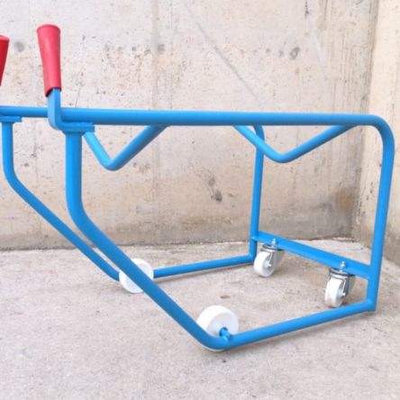 Volcador de bidones de 200 litros nuevo en cabauoportunitats.com Balaguer - Lleida - Catalunya