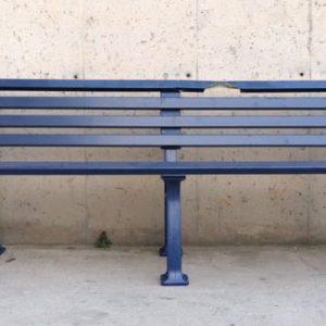 Banco de plástico de 200cm para jardín con tara estética en cabauoportunitats.com Balaguer - Lleida - Catalunya