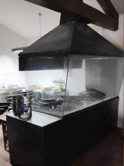 Barbacoa con cristal de protección de segunda mano en cabauoportunitats.com Balaguer - Lleida - Catalunya