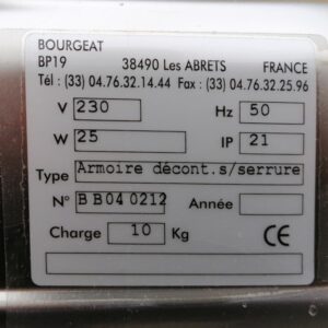 Esterilizador de cuchillos BOURGEAT nuevo en cabauoportunitats.com Balaguer - Lleida - Catalunya