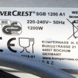 Forn de sobretaula SILVERCREST de segona mà a cabauoportunitats.com Balaguer - Lleida - Catalunya