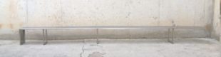 Estantería auxiliar de inox de segunda mano en cabauoportunitats.com Balaguer - Lleida - Catalunya