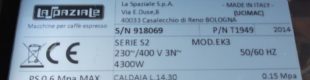 Cafetera de 3 brazos LA SPAZIALE S2 de segunda mano en cabauoportunitats.com Balaguer - Lleida - Catalunya