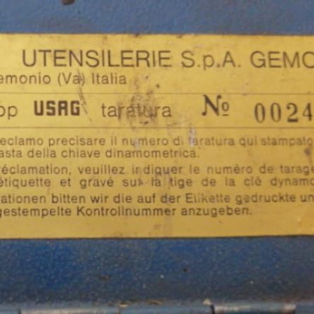 Llave dinamométrica DYNASTOP USAG de segunda mano en venta en cabauoportunitats.com Balaguer - Lleida - Catalunya