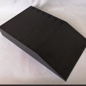 Expositor dispensador de folletos negro en cabauoportunitats.com Balaguer - Lleida - Catalunya