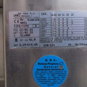 Venda d'un WOK de dos fogons de segona mà procedent d'un restaurant en tancament a cabauoportunitats.com Balaguer - Lleida - Catalunya