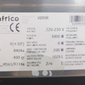 Ocasió! Nevera expositor de segona mà en venda a cabauoportunitats.com procedent d'una empresa en tancament a Balaguer - Lleida - Catalunya