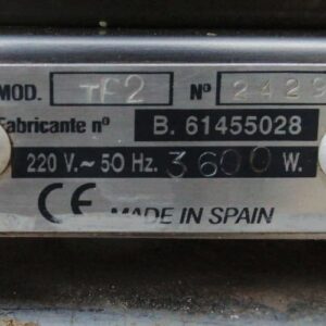 Tostadora salamandra de segunda mano para hostelerรญa en cabauoportunitats.com Balaguer - Lleida - Catalunya