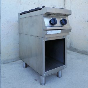 Cocina de dos fuegos a gas FAGOR de segunda mano en venta en cabauoportunitats.com Balaguer - Lleida - Catalunya