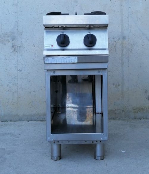 Cocina de dos fuegos a gas FAGOR de segunda mano en venta en cabauoportunitats.com Balaguer - Lleida - Catalunya
