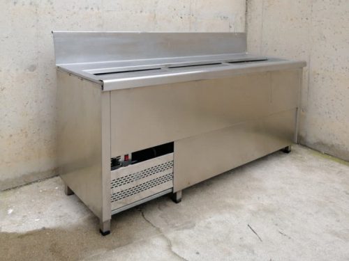 Botellero de inox de 200cm de segunda mano en cabauoportunitats.com Balaguer - Lleida - Catalunya