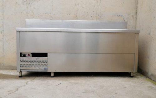 Botellero de inox de 200cm de segunda mano en cabauoportunitats.com Balaguer - Lleida - Catalunya