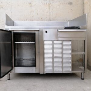 Nevera sotamostrador amb moble cafeter de segona mà en venda a cabauoportunitats.com Balaguer - Lleida - Catalunya