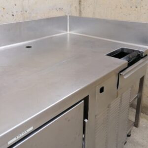Nevera sotamostrador amb moble cafeter de segona mà en venda a cabauoportunitats.com Balaguer - Lleida - Catalunya