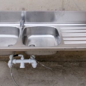 Fregadero 2 senos de segunda mano en venta en cabauoportunitats.com Balaguer - Lleida - Catalunya