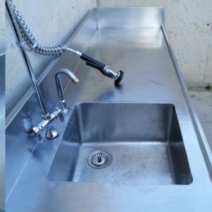 Fregadero con patas 200cm + ducha de segunda mano en cabauoportunitats.com Balaguer - Lleida - Catalunya