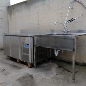 Fregadero con patas y bajomostrador de segunda mano en venta en cabauoportunitats.com Balaguer - Lleida - Catalunya