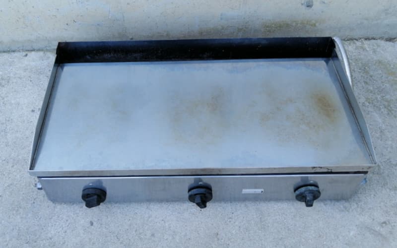 Plancha de cromo duro de segunda mano a gas natural en venta en cabauoportunitats.com Balaguer - Lleida - Catalunya