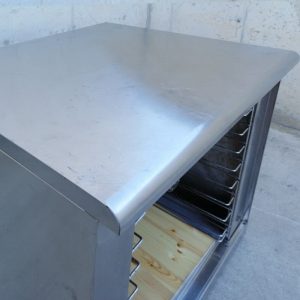 Prestatgeria d'acer inoxidable de segona mà per a hostaleria en venda a cabauoportunitats.com Balaguer - Lleida - Catalunya