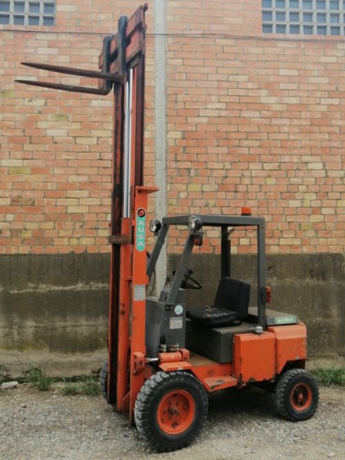 Carretilla elevadora AUSA CE-16 330cm de segunda mano en cabauoportunitats.com Balaguer - Lleida - Catalunya