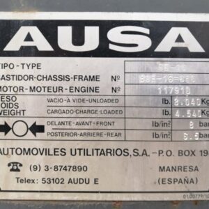 Toro AUSA CE-16 de segona mà en venda a cabauoportunitats.com Balaguer - Lleida - Catalunya